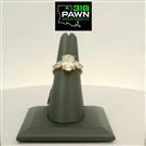 Lab Grown Lady's Diamond Engagement Ring 3 Diamonds 4.25 Carat T.W.